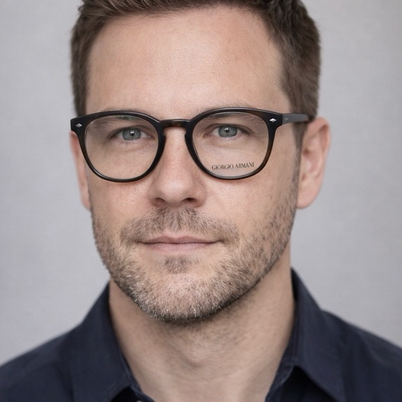 New Giorgio Armani AR7074 Designer Eyeglass Frames + Case | Authentic Luxury - Picture 7 of 7